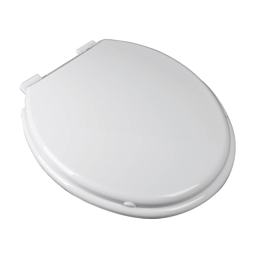 White Standard Plumbing Supply PlumbTech 271-00 Commercial Slow Close Elongated Toilet Seat 
