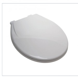 Zurn White Closed Front Round Toilet Seat 2210933